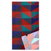Designer throw, Decorative throw, Geometric throw, Colourful throw, Luxury throw, neutral throw, blue throw, red throw