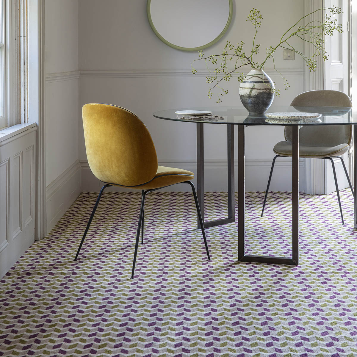 Alternative Flooring | Ribbon Magenta Carpet